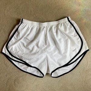 Nike - White DRI-FIT Tempo Shorts